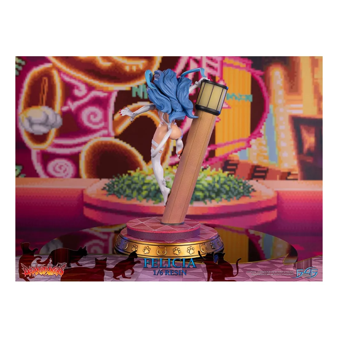 First 4 Figures Darkstalkers - Figurine Felicia PRÉCOMMANDE 5 First 4 Figures Darkstalkers - Figurine Felicia PRÉCOMMANDE – Image 3