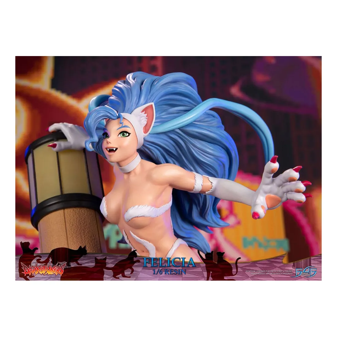 First 4 Figures Darkstalkers - Figurine Felicia PRÉCOMMANDE 8 First 4 Figures Darkstalkers - Figurine Felicia PRÉCOMMANDE – Image 6