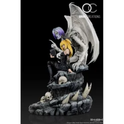 Death Note - Figurine Misa & Rem Diorama PRÉCOMMANDE -YUGEN COLLECTIBLES Soldes death note misa rem diorama 3