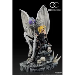 Death Note - Figurine Misa & Rem Diorama PRÉCOMMANDE -YUGEN COLLECTIBLES Soldes death note misa rem diorama 6