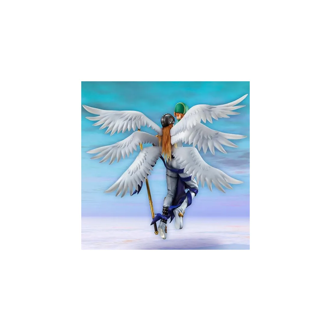 MegaHouse Digimon Adventure - G.E.M. Series - Figurine Angemon & Takaishi Takeru 7 MegaHouse Digimon Adventure - G.E.M. Series - Figurine Angemon & Takaishi Takeru – Image 5