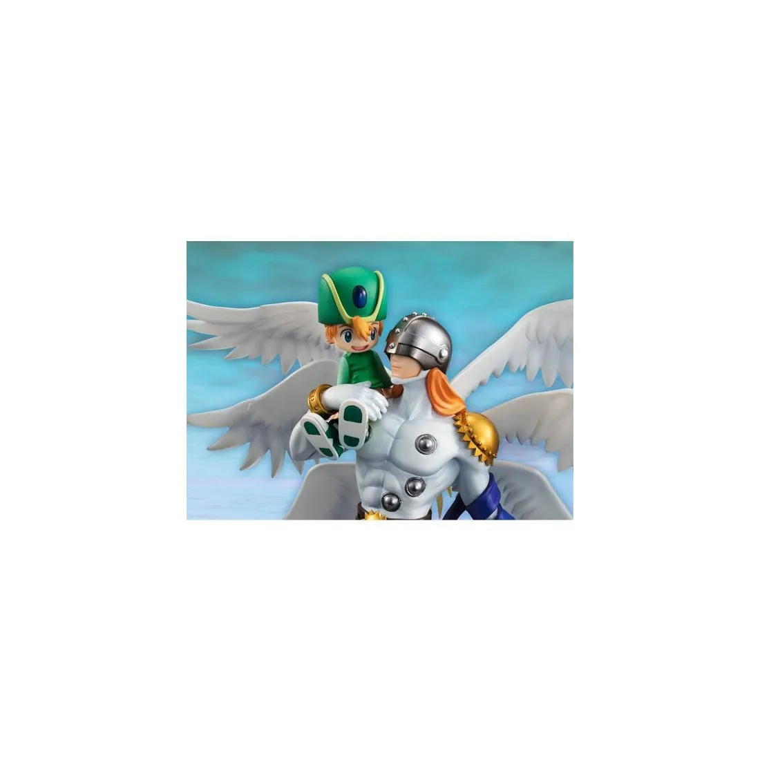 MegaHouse Digimon Adventure - G.E.M. Series - Figurine Angemon & Takaishi Takeru 9 MegaHouse Digimon Adventure - G.E.M. Series - Figurine Angemon & Takaishi Takeru – Image 7