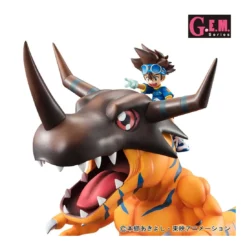 MegaHouse Digimon Adventure - G.E.M. Series - Figurine Greymon & Taichi -YUGEN COLLECTIBLES Soldes digimon adventure gem series figurine greymon taichi 1