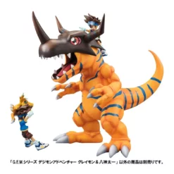 MegaHouse Digimon Adventure - G.E.M. Series - Figurine Greymon & Taichi -YUGEN COLLECTIBLES Soldes digimon adventure gem series figurine greymon taichi 5