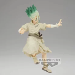 BANPRESTO Dr. Stone - Figure Of Stone World - Figurine Senku Ishigami II PRÉCOMMANDE -YUGEN COLLECTIBLES Soldes dr stone figure of stone world figurine senku ishigami ii 2
