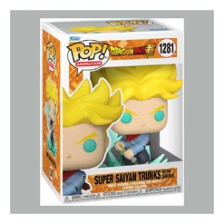 FUNKO Dragon Ball Super - Figurine Super Saiyan Trunks With Sword POP! PRÉCOMMANDE -YUGEN COLLECTIBLES Soldes dragon ball super figurine super saiyan trunks with sword pop 1