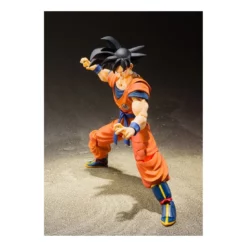 Dragon Ball Z - S.H. Figuarts - Figurine Son Goku (A Saiyan Raised On Earth) -YUGEN COLLECTIBLES Soldes dragon ball z sh figuarts figurine son goku a saiyan raised on earth 4