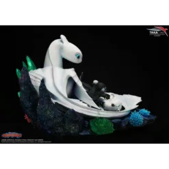 Dragons - Figurine Light Fury & Night Light PRÉCOMMANDE -YUGEN COLLECTIBLES Soldes dragons light fury night light 4