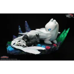Dragons - Figurine Light Fury & Night Light PRÉCOMMANDE -YUGEN COLLECTIBLES Soldes dragons light fury night light 8