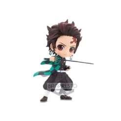 BANPRESTO Kimetsu No Yaiba: Demon Slayer - Q Posket - Figurine Tanjiro Kamado III Version A