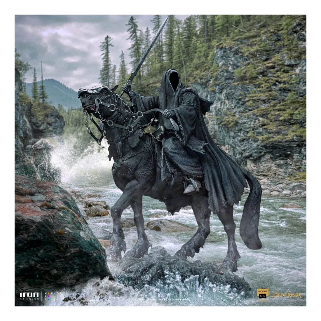 Le Seigneur Des Anneaux - Art Scale 1/10 - Figurine Nazgul On Horse Deluxe PRÉCOMMANDE 19 Le Seigneur Des Anneaux - Art Scale 1/10 - Figurine Nazgul On Horse Deluxe PRÉCOMMANDE – Image 17