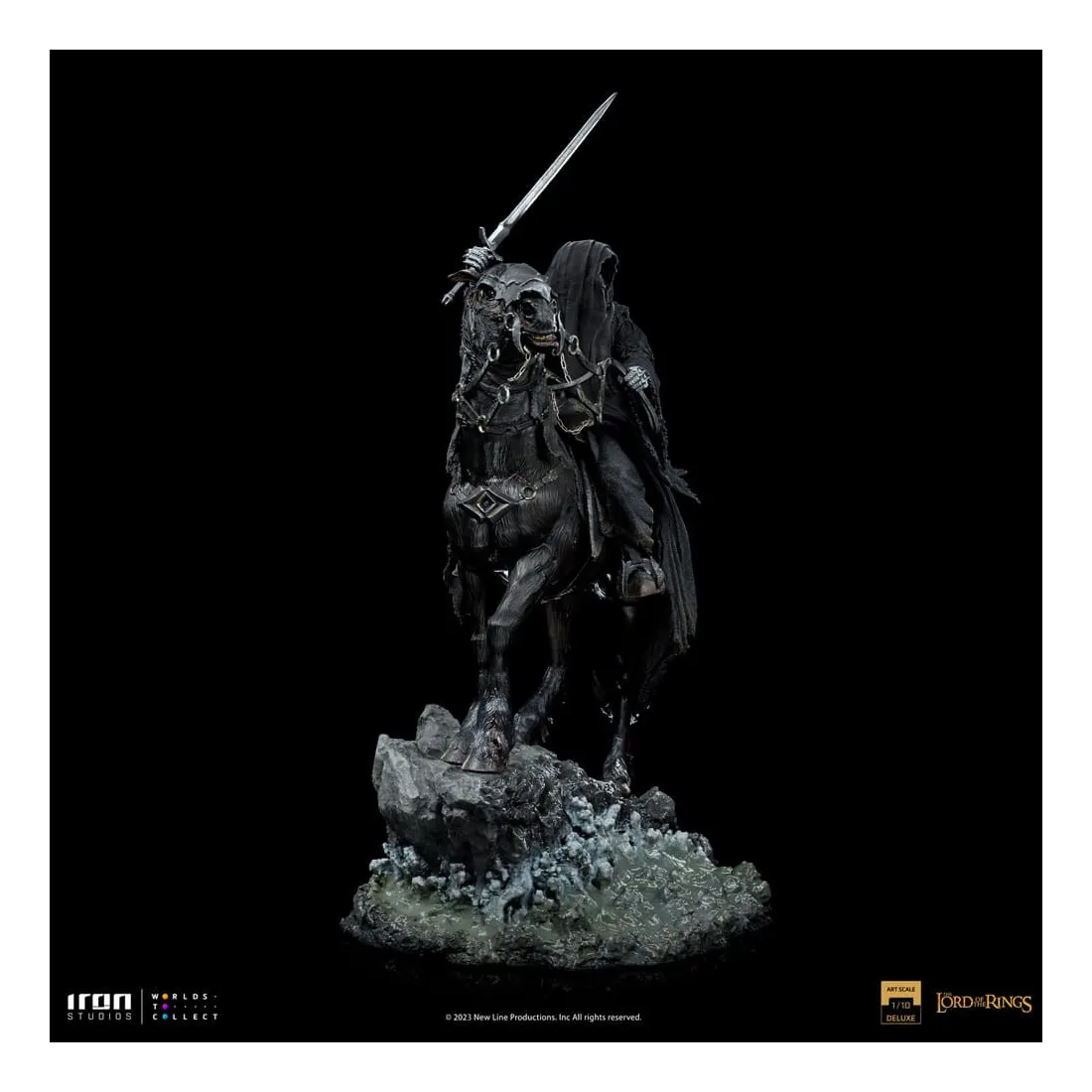 Le Seigneur Des Anneaux - Art Scale 1/10 - Figurine Nazgul On Horse Deluxe PRÉCOMMANDE 5 Le Seigneur Des Anneaux - Art Scale 1/10 - Figurine Nazgul On Horse Deluxe PRÉCOMMANDE – Image 3