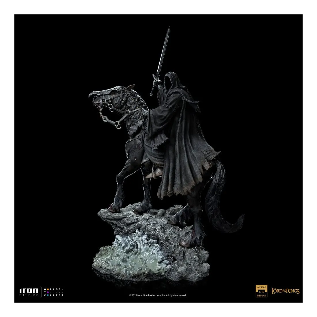 Le Seigneur Des Anneaux - Art Scale 1/10 - Figurine Nazgul On Horse Deluxe PRÉCOMMANDE 8 Le Seigneur Des Anneaux - Art Scale 1/10 - Figurine Nazgul On Horse Deluxe PRÉCOMMANDE – Image 6