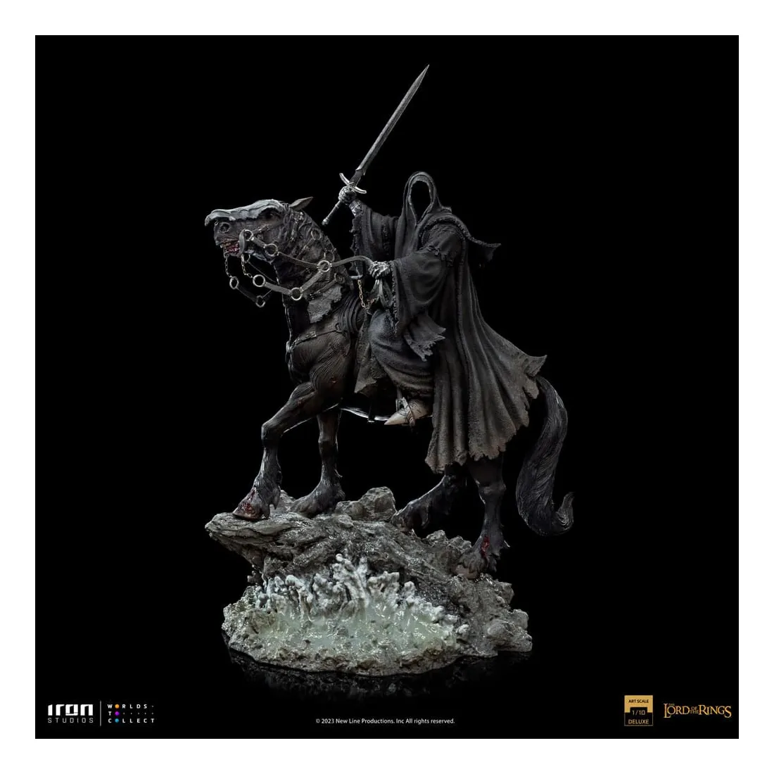 Le Seigneur Des Anneaux - Art Scale 1/10 - Figurine Nazgul On Horse Deluxe PRÉCOMMANDE 3 Le Seigneur Des Anneaux - Art Scale 1/10 - Figurine Nazgul On Horse Deluxe PRÉCOMMANDE