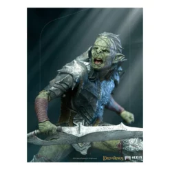 Le Seigneur Des Anneaux - BDS Art Scale 1/10 - Figurine Swordsman Orc -YUGEN COLLECTIBLES Soldes le seigneur des anneaux bds art scale 110 figurine swordsman orc 13