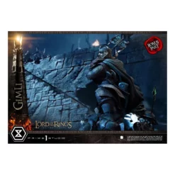 Le Seigneur Des Anneaux - Premium Masterline Series 1/4 - Figurine Gimli Bonus Version PRÉCOMMANDE -YUGEN COLLECTIBLES Soldes le seigneur des anneaux premium masterline series 14 gimli bonus version 9