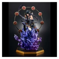 MegaHouse Naruto Shippuden - Precious G.E.M. Series - Figurine Sasuke Uchiha Raijin PRÉCOMMANDE
