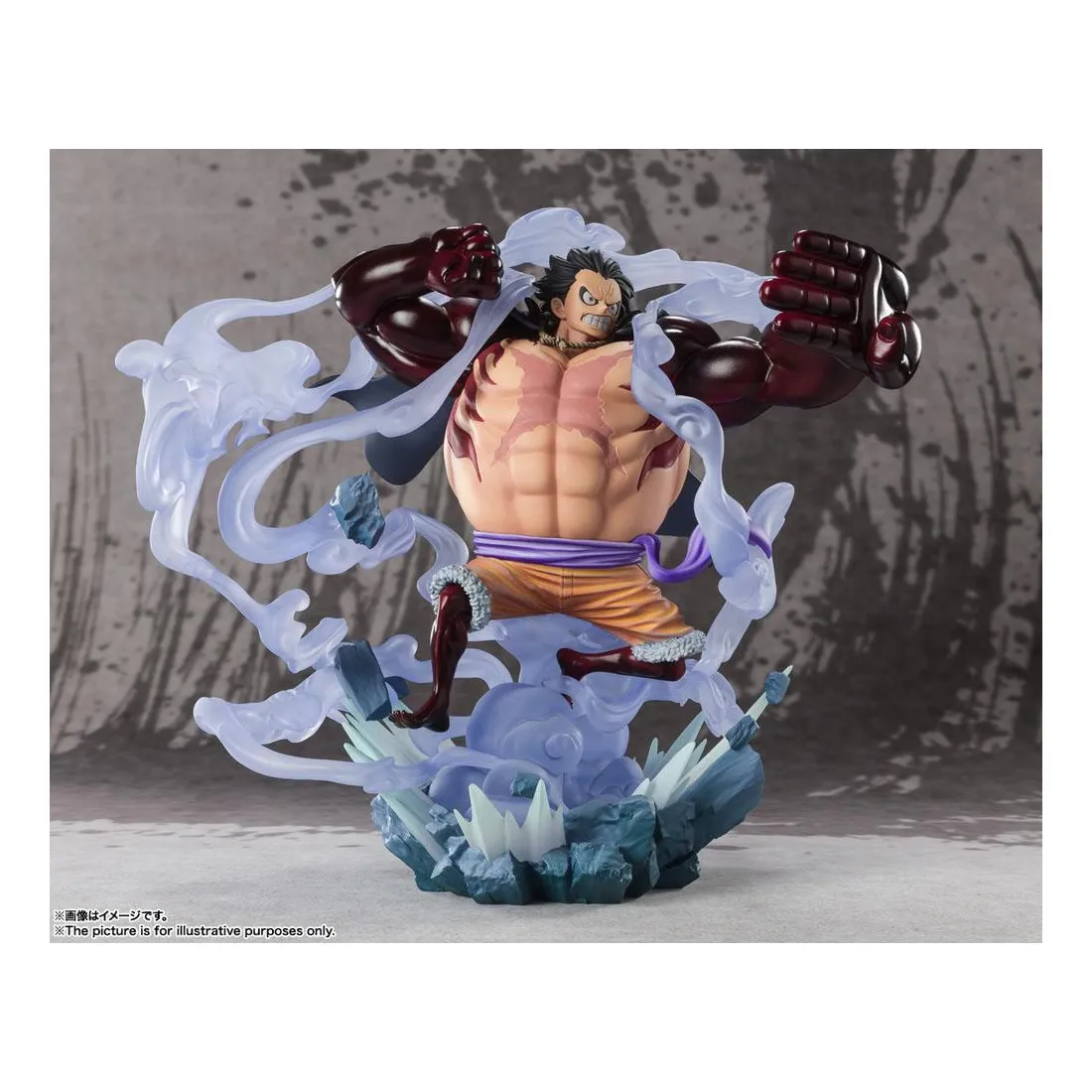 One Piece - Figuarts Zero - Figurine Monkey D. Luffy Gear 4 (Extra Battle) PRÉCOMMANDE 4 One Piece - Figuarts Zero - Figurine Monkey D. Luffy Gear 4 (Extra Battle) PRÉCOMMANDE – Image 2