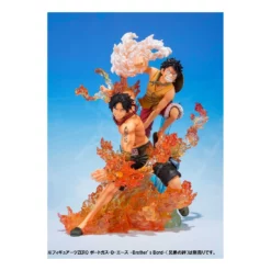 One Piece - Figuarts Zero - Pack De 2 Figurines Monkey D. Luffy + Portgas D. Ace (Brother's Bond) PRÉCOMMANDE