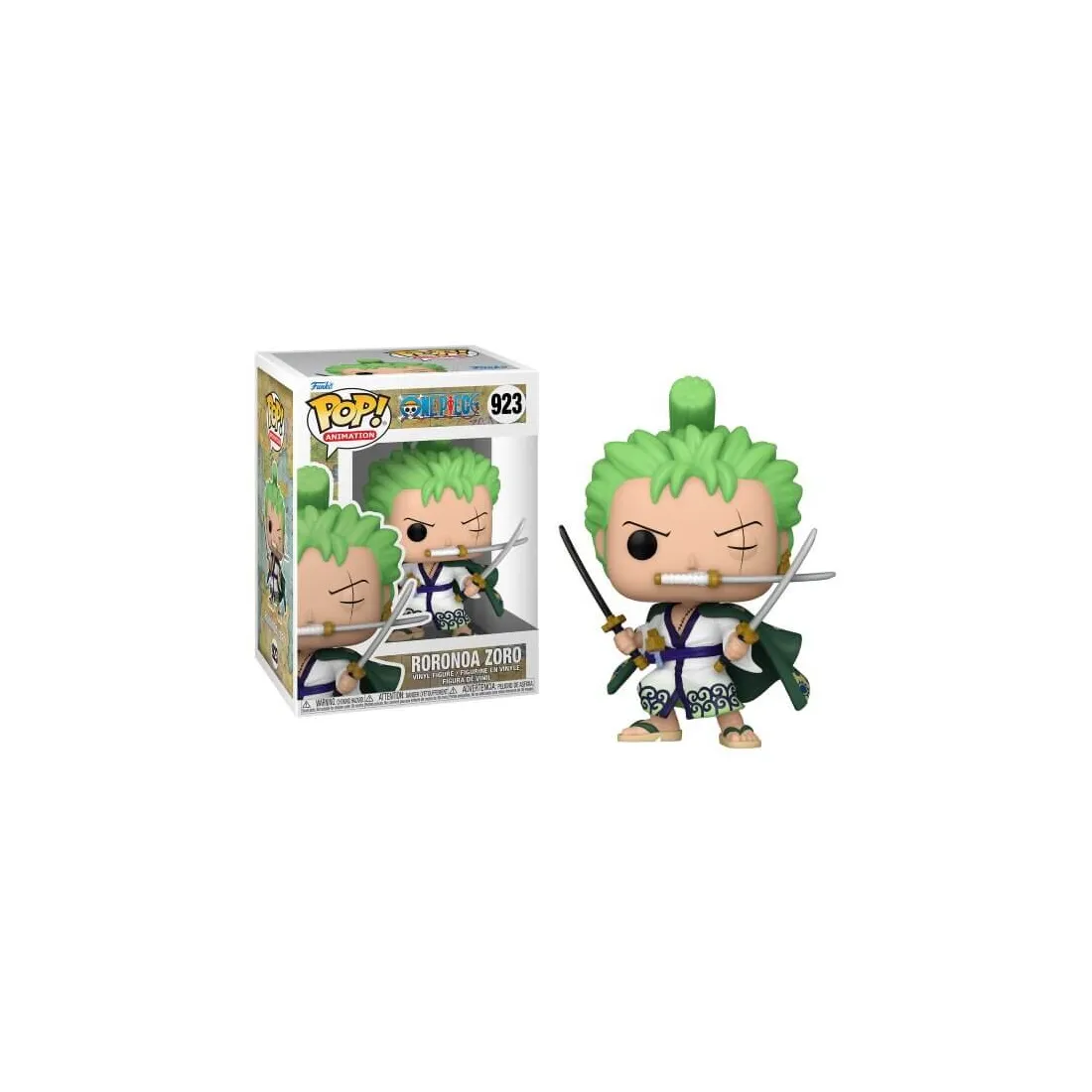 FUNKO One Piece - Figurine Roronoa Zoro POP! 3 FUNKO One Piece - Figurine Roronoa Zoro POP!