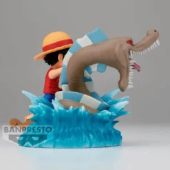 BANPRESTO One Piece - WCF Log Stories - Figurine Monkey D. Luffy Vs. Local Sea Monster PRÉCOMMANDE -YUGEN COLLECTIBLES Soldes one piece wcf log stories figurine monkey d luffy vs local sea monster 1