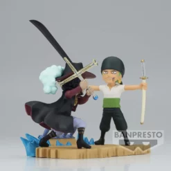 BANPRESTO One Piece - WCF Log Stories - Figurine Roronoa Zoro Vs. Dracule Mihawks PRÉCOMMANDE -YUGEN COLLECTIBLES Soldes one piece wcf log stories figurine roronoa zoro vs dracule mihawks 1