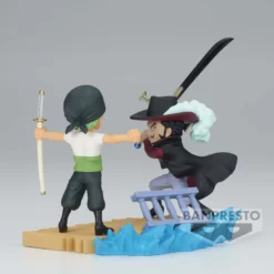 BANPRESTO One Piece - WCF Log Stories - Figurine Roronoa Zoro Vs. Dracule Mihawks PRÉCOMMANDE -YUGEN COLLECTIBLES Soldes one piece wcf log stories figurine roronoa zoro vs dracule mihawks 2