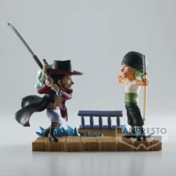 BANPRESTO One Piece - WCF Log Stories - Figurine Roronoa Zoro Vs. Dracule Mihawks PRÉCOMMANDE -YUGEN COLLECTIBLES Soldes one piece wcf log stories figurine roronoa zoro vs dracule mihawks 4