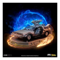 Retour Vers Le Futur - Art Scale 1/10 - Figurine DeLorean PRÉCOMMANDE -YUGEN COLLECTIBLES Soldes retour vers le futur art scale 110 figurine delorean 10