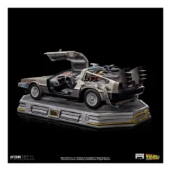 Retour Vers Le Futur - Art Scale 1/10 - Figurine DeLorean PRÉCOMMANDE -YUGEN COLLECTIBLES Soldes retour vers le futur art scale 110 figurine delorean 3