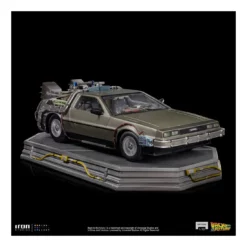 Retour Vers Le Futur - Art Scale 1/10 - Figurine DeLorean PRÉCOMMANDE -YUGEN COLLECTIBLES Soldes retour vers le futur art scale 110 figurine delorean 6