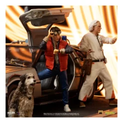 Retour Vers Le Futur - Art Scale 1/10 - Figurine DeLorean Full Set Deluxe PRÉCOMMANDE -YUGEN COLLECTIBLES Soldes retour vers le futur art scale 110 figurine delorean full set deluxe 10