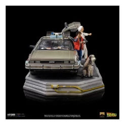 Retour Vers Le Futur - Art Scale 1/10 - Figurine DeLorean Full Set Deluxe PRÉCOMMANDE -YUGEN COLLECTIBLES Soldes retour vers le futur art scale 110 figurine delorean full set deluxe 2