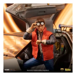 Retour Vers Le Futur - Art Scale 1/10 - Figurine DeLorean Full Set Deluxe PRÉCOMMANDE -YUGEN COLLECTIBLES Soldes retour vers le futur art scale 110 figurine delorean full set deluxe 7