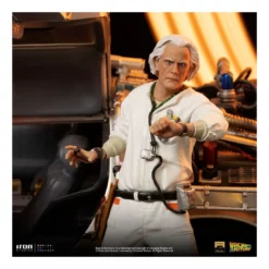 Retour Vers Le Futur - Art Scale 1/10 - Figurine DeLorean Full Set Deluxe PRÉCOMMANDE -YUGEN COLLECTIBLES Soldes retour vers le futur art scale 110 figurine delorean full set deluxe 8