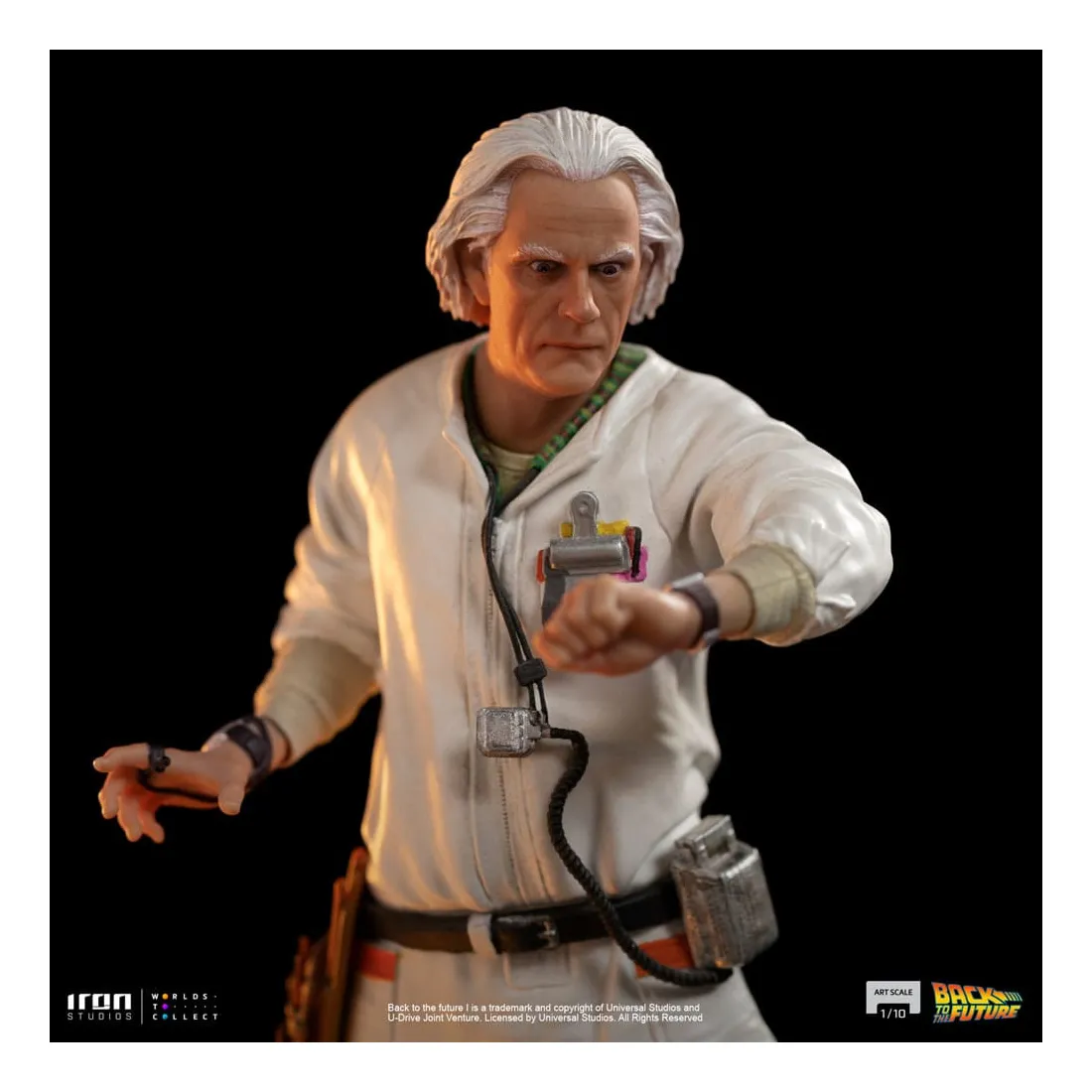 Retour Vers Le Futur - Art Scale 1/10 - Figurine Doc Brown PRÉCOMMANDE 15 Retour Vers Le Futur - Art Scale 1/10 - Figurine Doc Brown PRÉCOMMANDE – Image 13