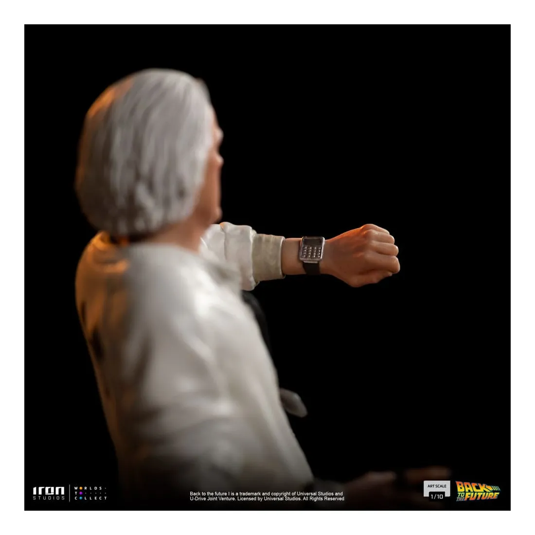 Retour Vers Le Futur - Art Scale 1/10 - Figurine Doc Brown PRÉCOMMANDE 10 Retour Vers Le Futur - Art Scale 1/10 - Figurine Doc Brown PRÉCOMMANDE – Image 8
