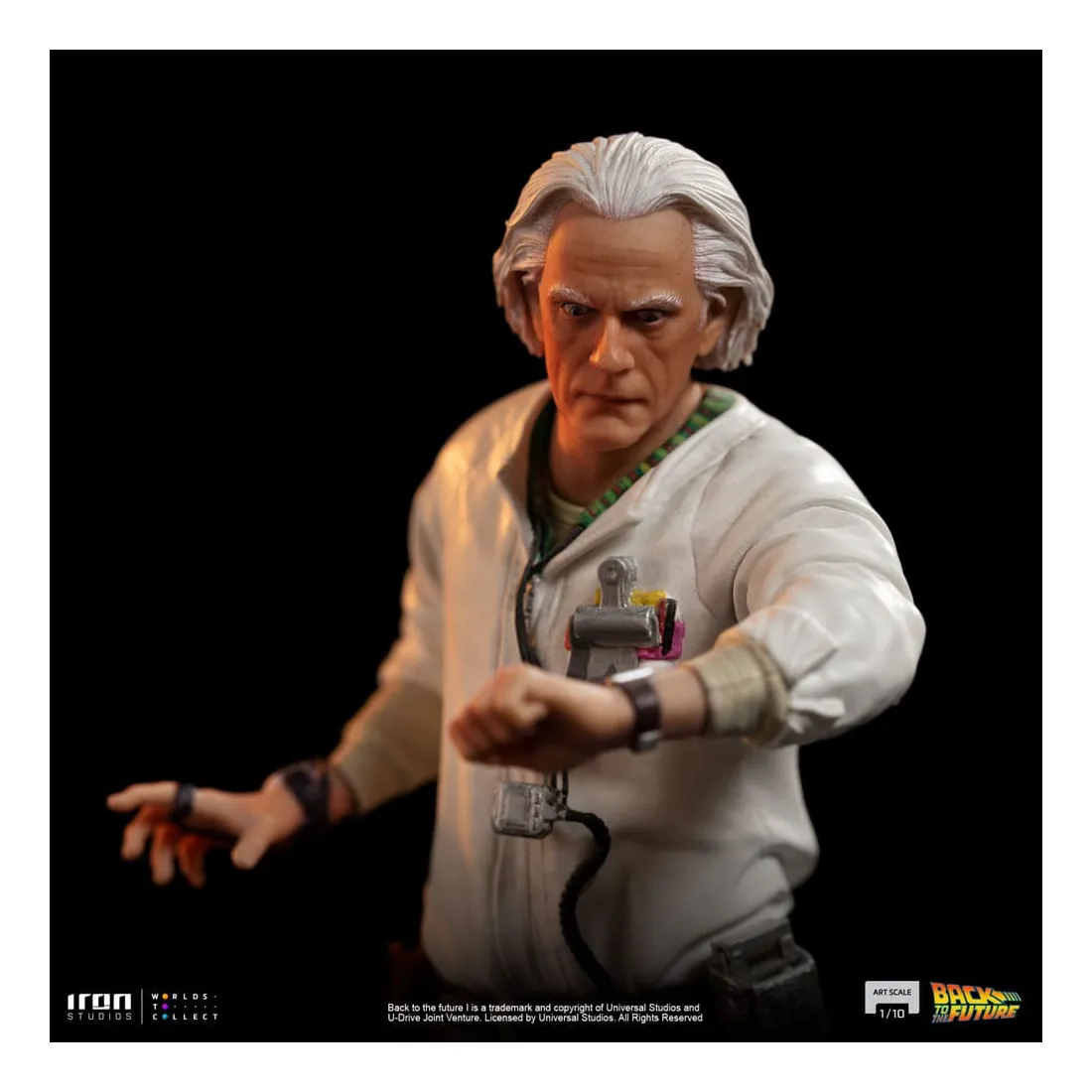 Retour Vers Le Futur - Art Scale 1/10 - Figurine Doc Brown PRÉCOMMANDE 12 Retour Vers Le Futur - Art Scale 1/10 - Figurine Doc Brown PRÉCOMMANDE – Image 10