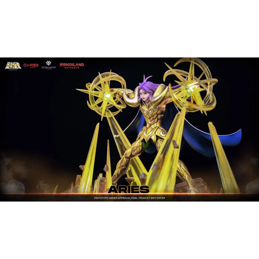 Saint Seiya - Figurine Aries Mu PRÉCOMMANDE 9 Saint Seiya - Figurine Aries Mu PRÉCOMMANDE – Image 7