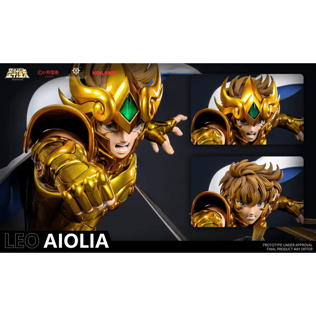 Saint Seiya - Figurine Leo Aiolia PRÉCOMMANDE 10 Saint Seiya - Figurine Leo Aiolia PRÉCOMMANDE – Image 8
