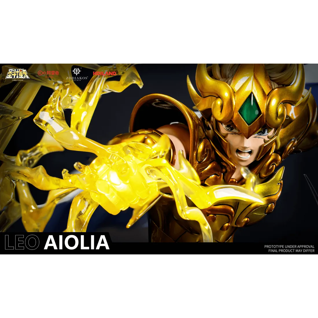 Saint Seiya - Figurine Leo Aiolia PRÉCOMMANDE 11 Saint Seiya - Figurine Leo Aiolia PRÉCOMMANDE – Image 9