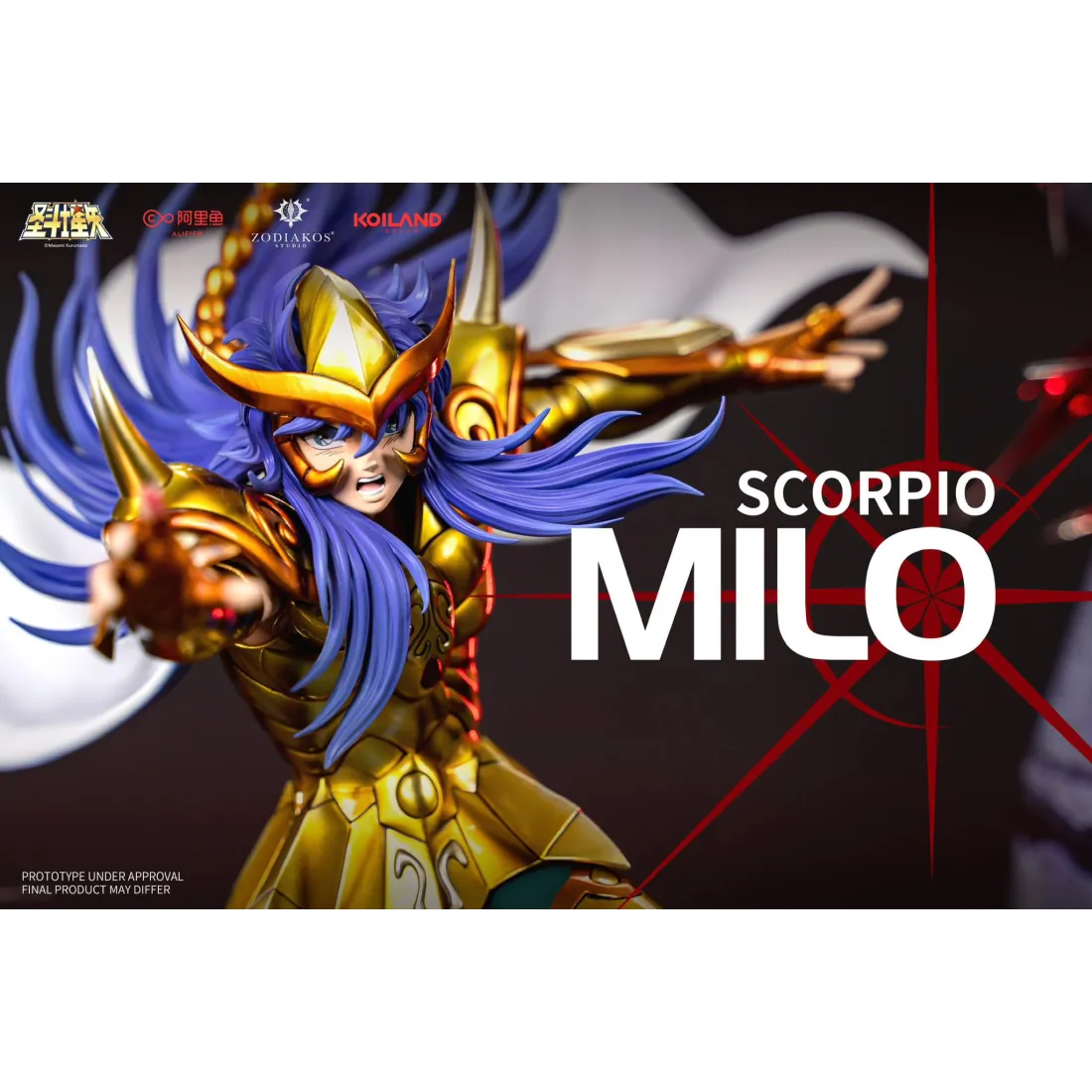 Saint Seiya - Figurine Scorpio Milo PRÉCOMMANDE 4 Saint Seiya - Figurine Scorpio Milo PRÉCOMMANDE – Image 2