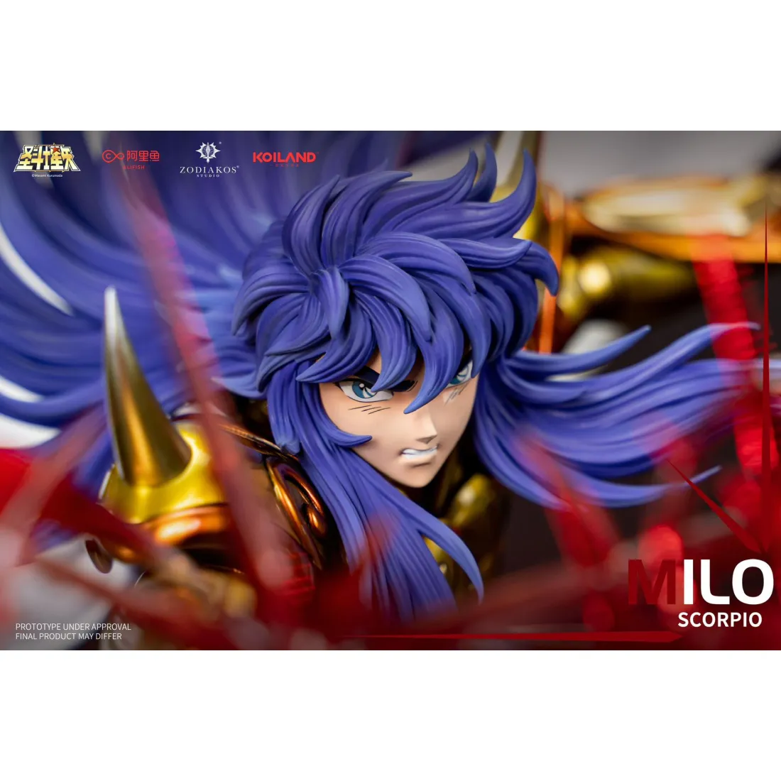 Saint Seiya - Figurine Scorpio Milo PRÉCOMMANDE 5 Saint Seiya - Figurine Scorpio Milo PRÉCOMMANDE – Image 3