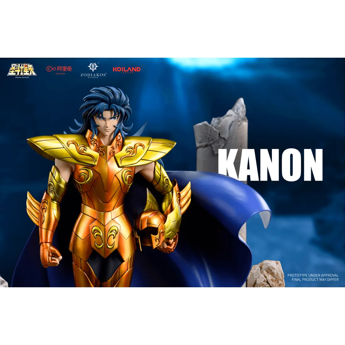 Saint Seiya - Figurine Sea Dragon Kanon PRÉCOMMANDE 4 Saint Seiya - Figurine Sea Dragon Kanon PRÉCOMMANDE – Image 2