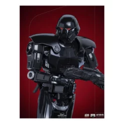 Star Wars: The Mandalorian - BDS Art Scale 1/10 - Figurine Dark Trooper -YUGEN COLLECTIBLES Soldes star wars the mandalorian bds art scale 110 figurine dark trooper 4