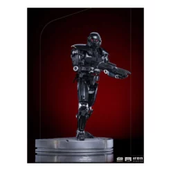 Star Wars: The Mandalorian - BDS Art Scale 1/10 - Figurine Dark Trooper -YUGEN COLLECTIBLES Soldes star wars the mandalorian bds art scale 110 figurine dark trooper 8