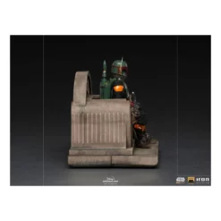 Star Wars: The Mandalorian - Deluxe Art Scale 1/10 - Figurine Boba Fett On Throne -YUGEN COLLECTIBLES Soldes star wars the mandalorian deluxe art scale 110 figurine boba fett on throne 3