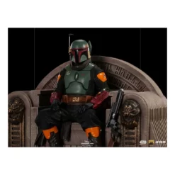 Star Wars: The Mandalorian - Deluxe Art Scale 1/10 - Figurine Boba Fett On Throne -YUGEN COLLECTIBLES Soldes star wars the mandalorian deluxe art scale 110 figurine boba fett on throne 7