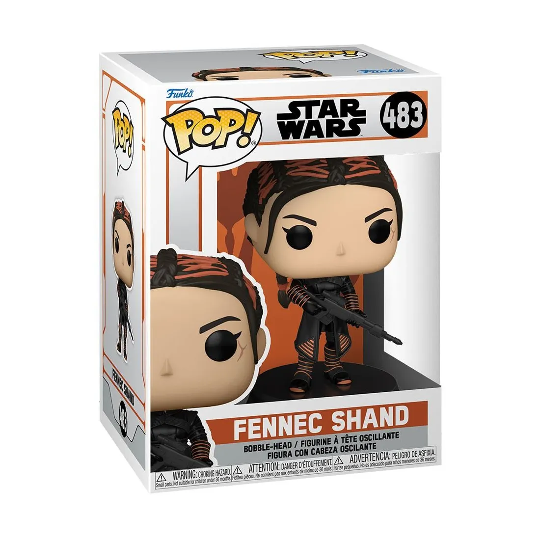 FUNKO Star Wars: The Mandalorian - Figurine Fennec Shand POP! 4 FUNKO Star Wars: The Mandalorian - Figurine Fennec Shand POP! – Image 2