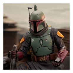 Gentle Giant Star Wars The Mandalorian - Premier Collection 1/7 - Figurine Boba Fett On Throne -YUGEN COLLECTIBLES Soldes star wars the mandalorian premier collection 17 figurine boba fett on throne 4